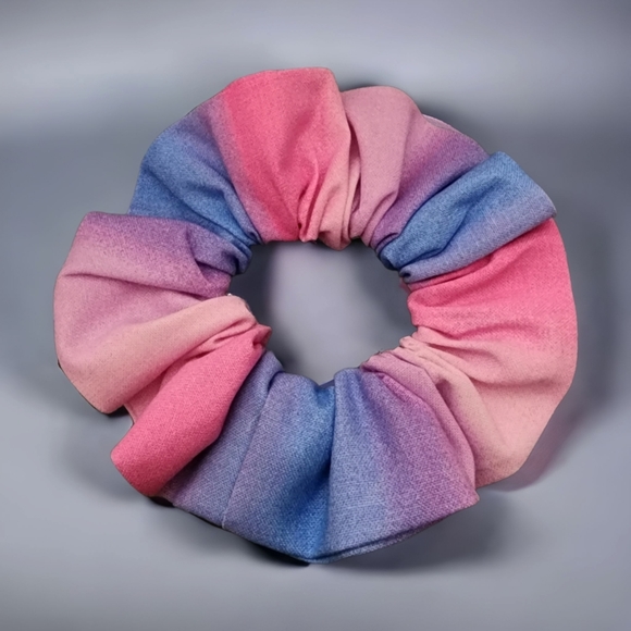 Cotton Candy Colorful Scrunchie - Picture 10 of 15